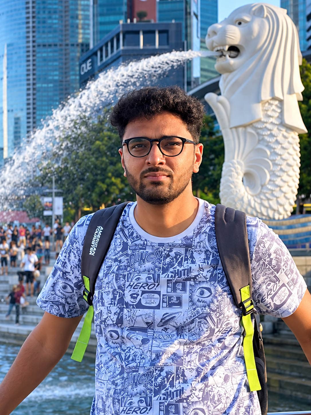 Another portrait of Swapnil Rane