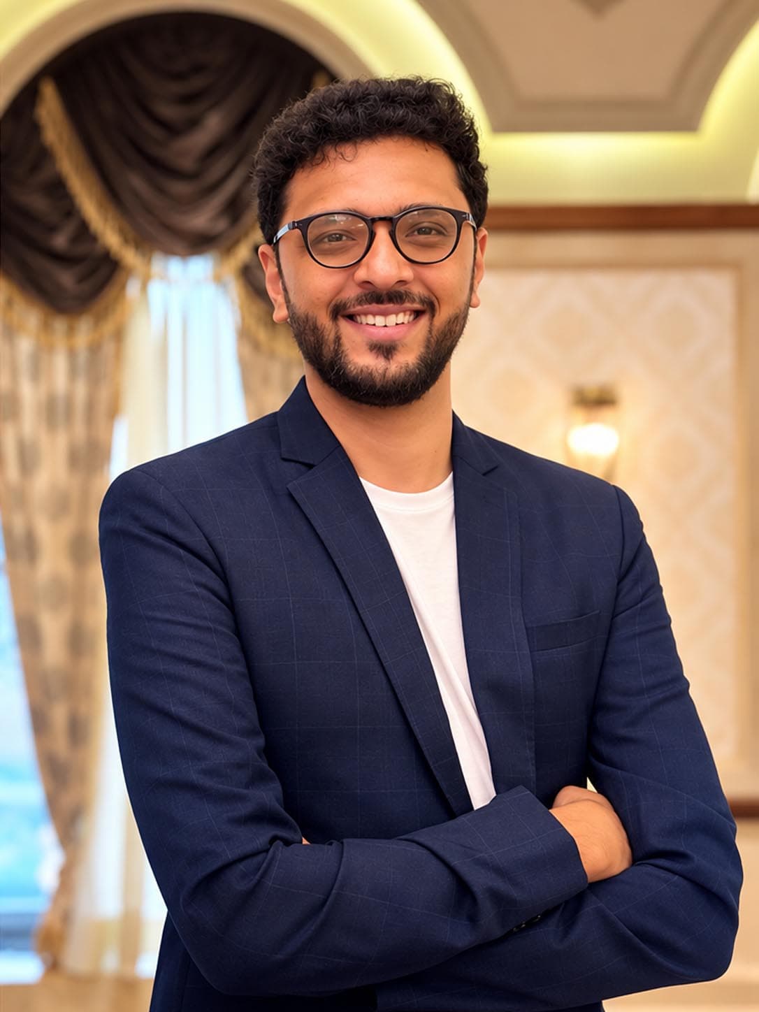 A third portrait of Swapnil Rane